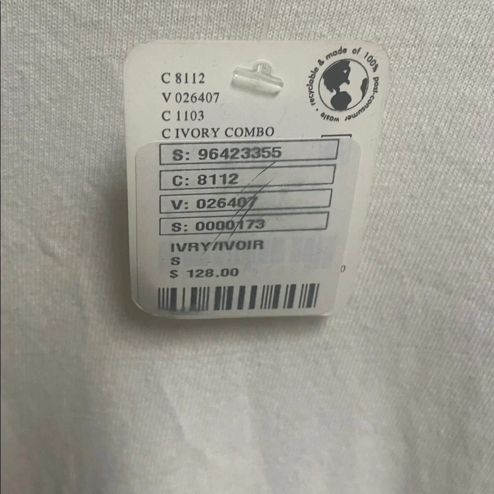 We The Free White Long Sleeve Tee with Nature & Insect Prints - Picture 2 of 4